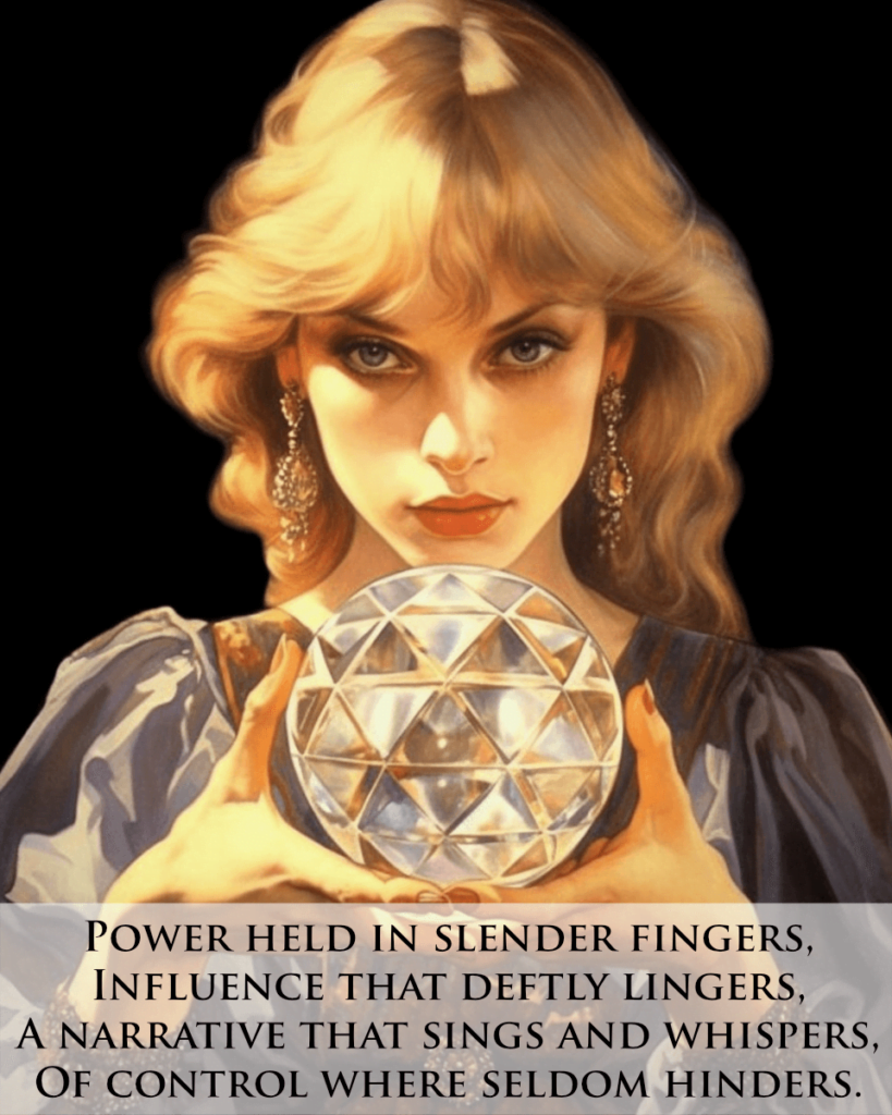 Woman Holding Diamond